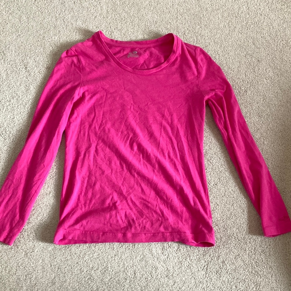 Champion Pink Ling Sleeved Shirt Size M